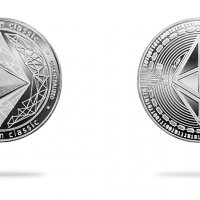 Етериум Класик монета / Ethereum Classic Coin ( ETC ) - Silver, снимка 1 - Нумизматика и бонистика - 38927876