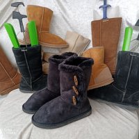 UGG® boots аналог на UGG®, N- 38 - 39, топли унисекс боти,апрески - естествен велур,естествена вълна, снимка 15 - Дамски боти - 39304989