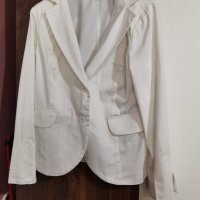 Елегантно бяло сако, снимка 1 - Сака - 41481363