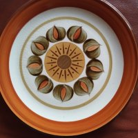 Японска декоративна порцеланова чиния , снимка 2 - Чинии - 42461751