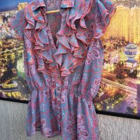 Ефирна блузка, снимка 4 - Тениски - 41689762
