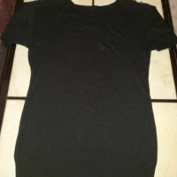 Черна блуза, снимка 1 - Блузи с дълъг ръкав и пуловери - 41641497