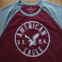 American Eagle - страхотна мъжка тениска , снимка 1 - Тениски - 40792075