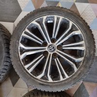 Джанти 17-ки, със зимни гуми и сензори за тях, снимка 1 - Гуми и джанти - 44328089