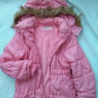 Детско яке за момиче размер 116 H&M, снимка 1 - Детски якета и елеци - 42675038