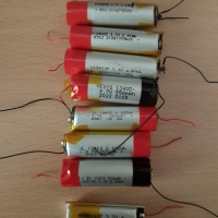 LiPo battery 13400/550mAh 13450/650mAh литиево полимерни батерии, снимка 1 - Друга електроника - 36395087