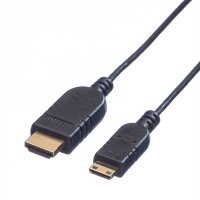 Кабел HDMI Mъжко - Mini HDMI Mъжко, v1.4, 1.2m SS301146, снимка 1 - Друга електроника - 39355960