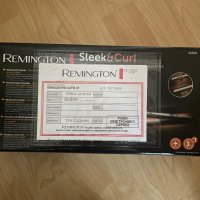 Преса за къдрене и изправяне Remington S6500 Sleek and Curl, снимка 3 - Фризьорки - 44352453