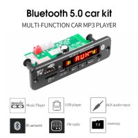 Mp3 player за вграждане 2*20W DC 5V-18V 3.5 вход за микрофон USB, Tf, Fm, папки, снимка 6 - Аудиосистеми - 40629683