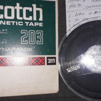 Ролка за магнетофон/ролков дек SCOTCH 203, 18sm. 540m. Made in U.S.A., снимка 1 - Декове - 41479767