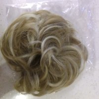 Ластик за коса, изкуствен косъм , снимка 10 - Аксесоари за коса - 39067934