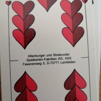 Немски карти ASS, тесте 24 бр. , снимка 3 - Карти за игра - 44335056