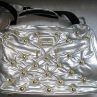  чанта / сак, марка Betsey Johnson материя еко кожа, размер 70/ 55 см, снимка 5 - Чанти - 34482191