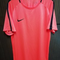 Nike оригинална оранжева мъжка тениска фланелка L, снимка 1 - Тениски - 39876245