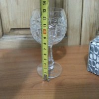 Кристални чаши, снимка 3 - Антикварни и старинни предмети - 35908762