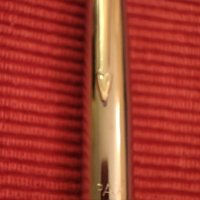 Стара писалка, винтидж,PEX със златно перо. , снимка 4 - Колекции - 41369314