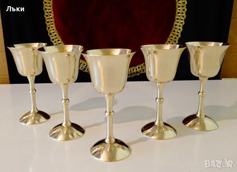 Бронзови чаши за ракия 70 мл. , снимка 1