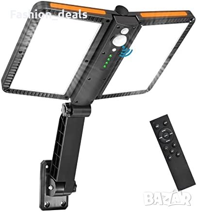 Ново Защитно осветление за вътрешен двор градина Соларни светлини, снимка 1