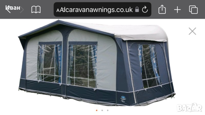  Форселт за каравана Sunncamp Cardinal+Анекс.Размер №10 (875-900)см земя-земя. , снимка 1