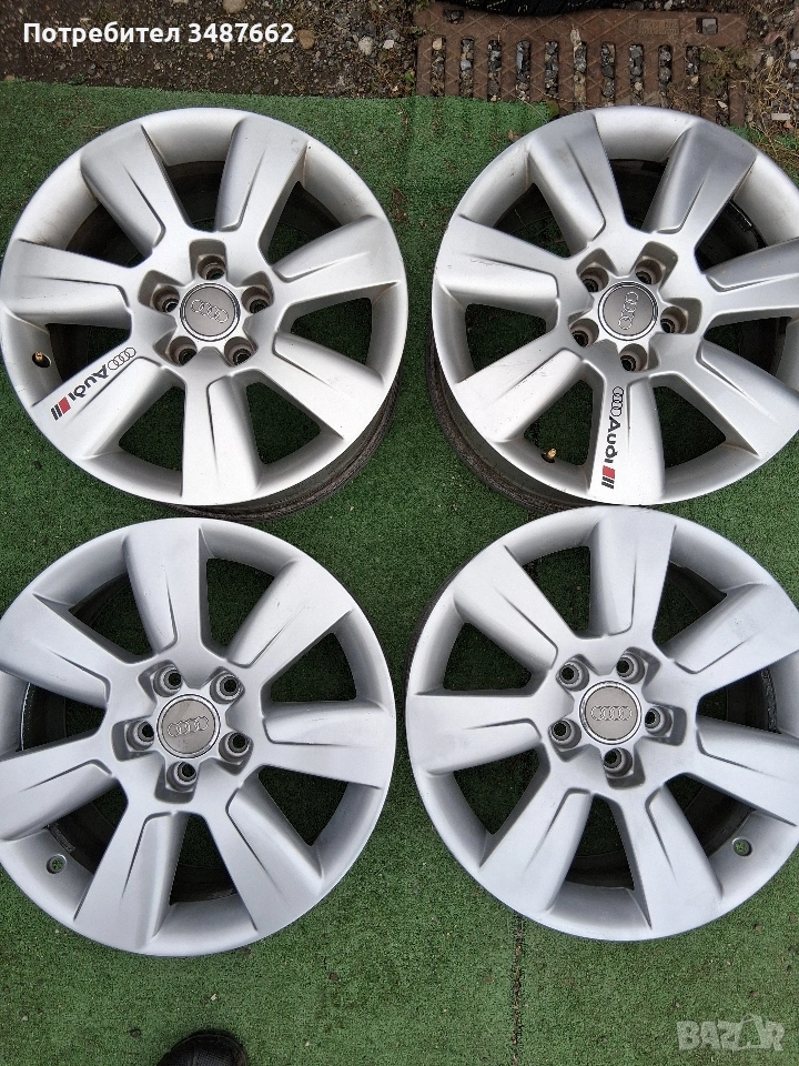 17 цола за VW Audi 8J ×17 ет 38 5×112 ц.57.1мм , снимка 1