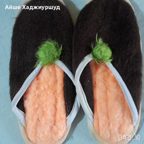 Ръчно плетени терлици и терлици тип чехли, снимка 1