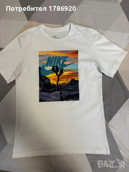 Мъжка тениска Nike с ефектен принт, снимка 1