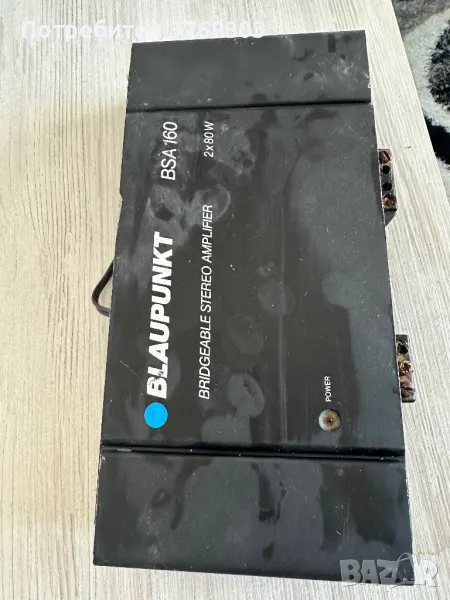 Блаупункт усилвател Blaupunkt 2x80, снимка 1
