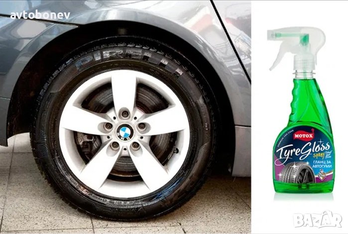 Спрей за гуми-гланц MOTOX 350ml., снимка 1