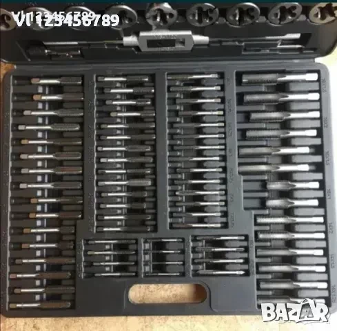 Метчици и Плашки Комплект 110 бр. М2-М18 , снимка 1