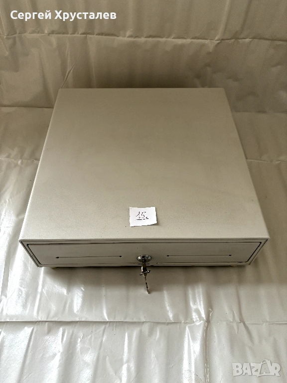 метална каса за банкноти и монети , снимка 1