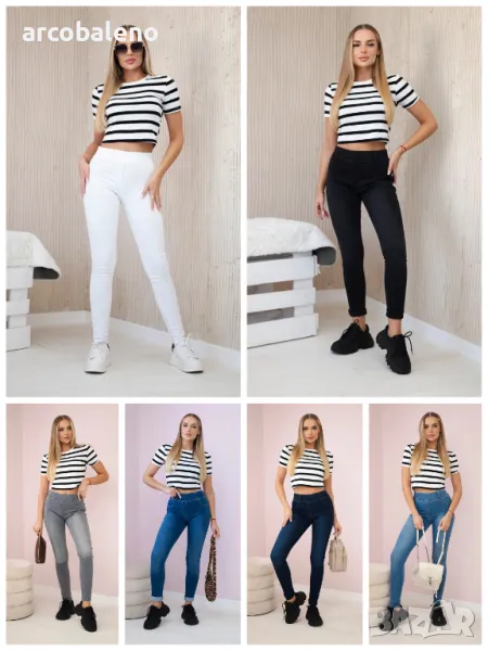 Дамски дънкови панталони, 6цвята , снимка 1