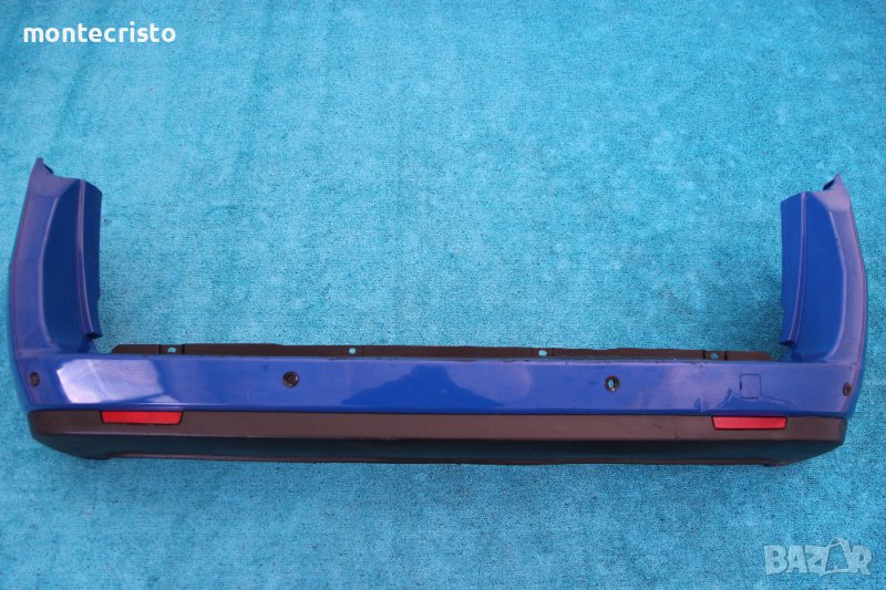 Задна броня Fiat Doblo (2010-2021г.) версия с една задна врата / с отвори за парктроник 735497869, снимка 1