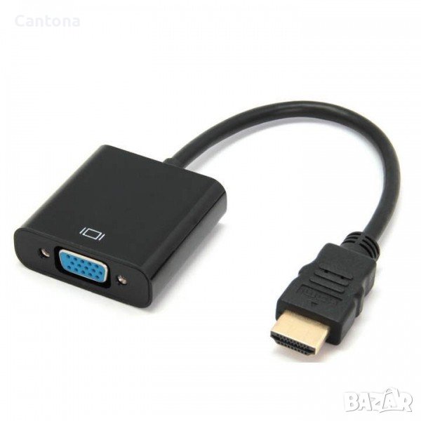 Syncwire HDMI към VGA адаптер, HDMI конвертор, позлатени накрайници, снимка 1