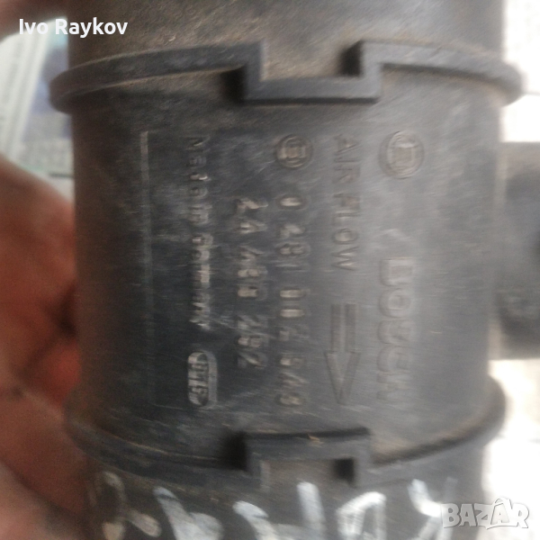 Дебитомер за Opel Astra G, Combo 1.7 CDTI, 0 281 002 549, 0281002549, снимка 1