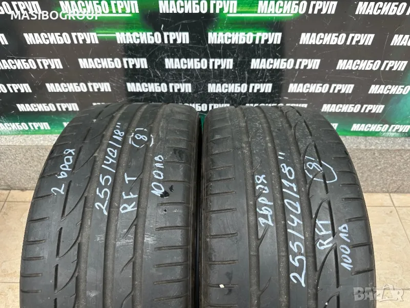 Гуми летни гума 255/40/18”  BRIDGESTONE POTENZA S001,RFT, снимка 1