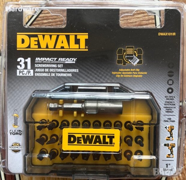 Комплект Битове Dewalt 31бр., снимка 1