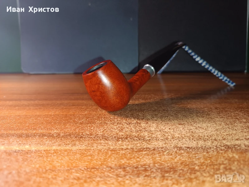 Лула от Олександр Антоненко - Билярд, красива, ръчно направена лула, като НОВА!!! , снимка 1