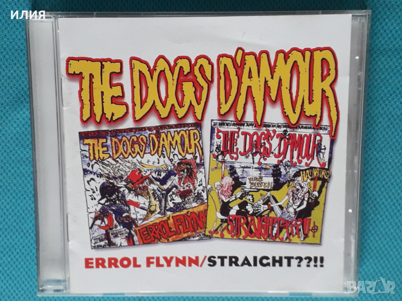 The Dogs D'Amour-1989-Errol Flynn 1990-Straight??!!'(Rem.1998)(2LP in 1CD)(Glam Rock), снимка 1