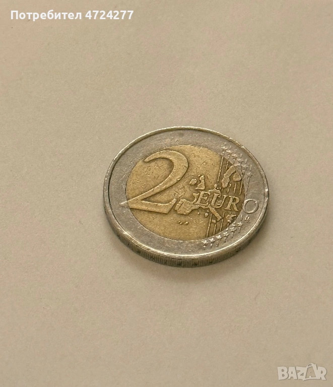 2 евро Германия с буквата D, снимка 1