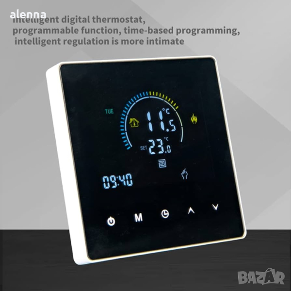 Смарт Стаен Термостат Smart Wifi Termostat Tuya WIFI - K2RH3A, снимка 1