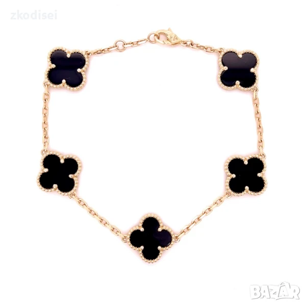 Златна мъжка гривна Cleef 10,07гр. 21,0см. 14кр. проба:585 модел:33329-1, снимка 1