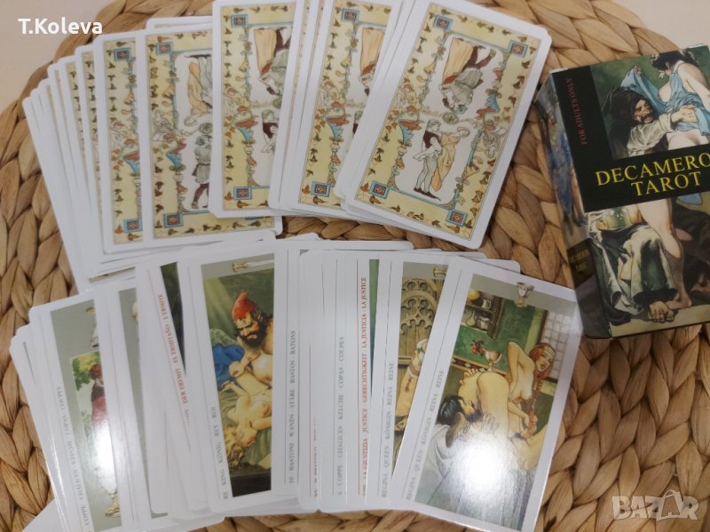 НОВИ Карти ТАРО-Decameron , снимка 1