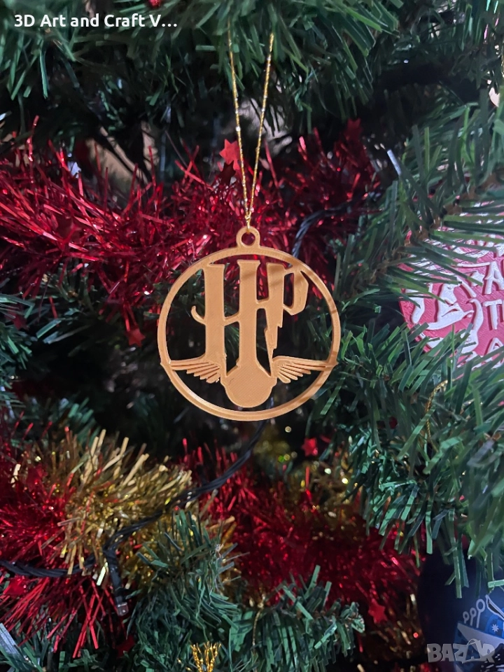Коледен комплект украшения за елха – Harry Potter 🎄, снимка 1
