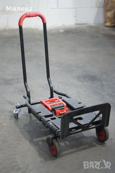 сгъваема транспортна количка 2 в 1 до 120 кг, снимка 1