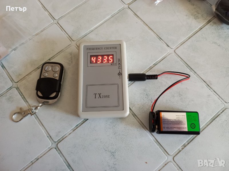 Цифров честотомер за дистанционно за гаражна врата, четец за диастанционни, снимка 1