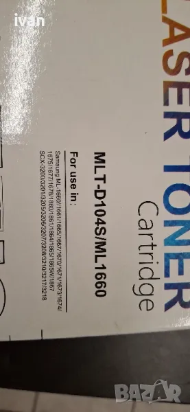 тонер касета Самсунг 1660, снимка 1