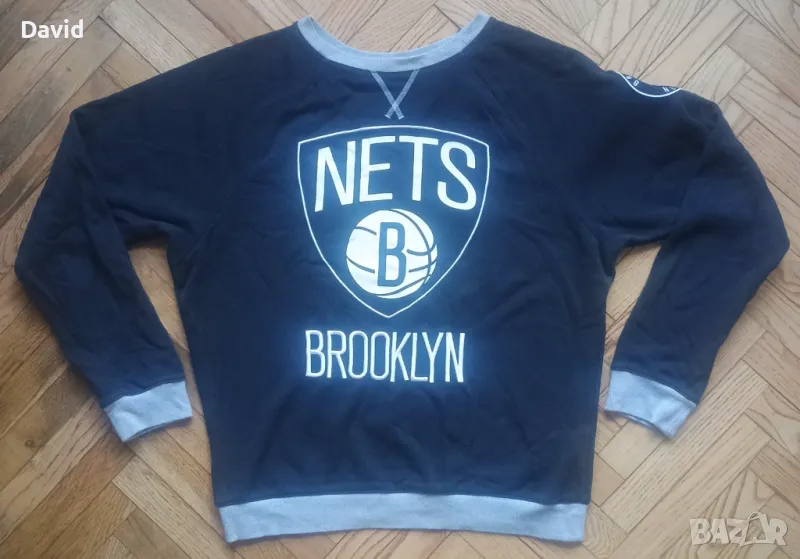 Adidas NBA Sweater Brooklyn Nets Оригинална блуза, снимка 1