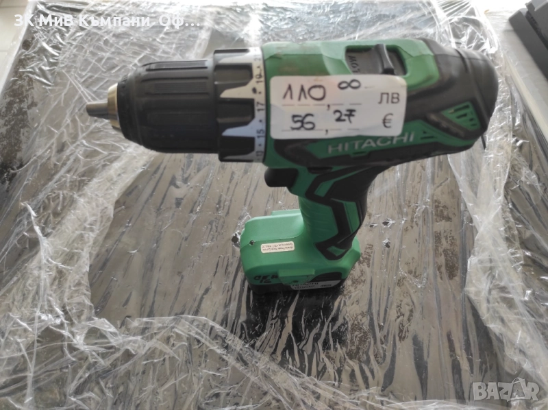 Акумулаторен винтоверт Hitachi DS10DAL 10.8V с батерия и зарядно, снимка 1