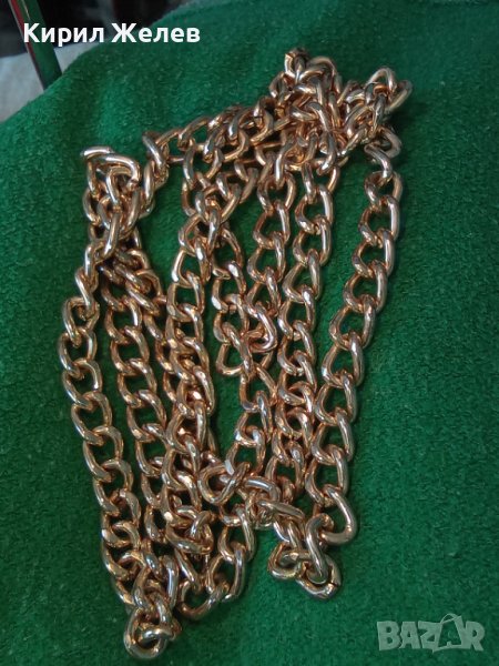ЗЛАТИСТА КРАСИВА ВЕРИЖКА СИНДЖИРЧЕ ЛАНЕЦ КЮСТЕК 25198, снимка 1