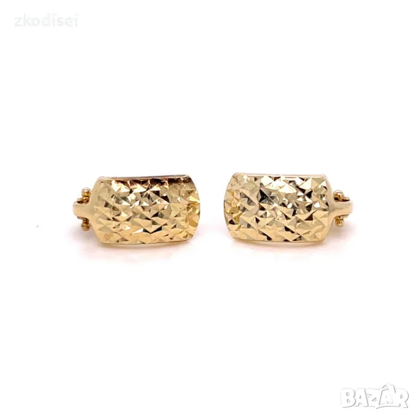 Златни обеци 1,67гр. 14кр. проба:585 модел:29980-5, снимка 1